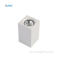 Modern aluminiumlegering dubbel rund platt LED -ljus